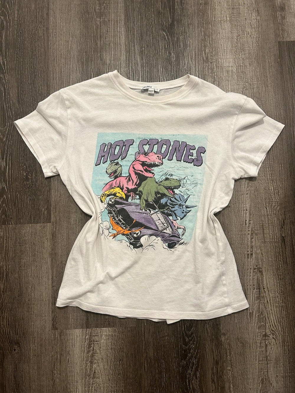 3/$10 graphic Dino concert tee